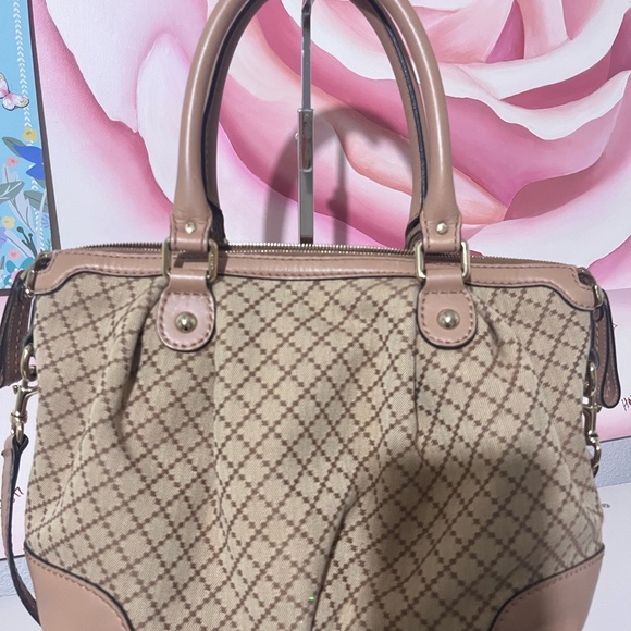 Tan Designer Women's Handbag - Picture 3 of 14